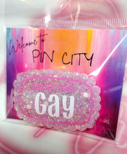 Load image into Gallery viewer, 'Hello, I Am' Resin Pins