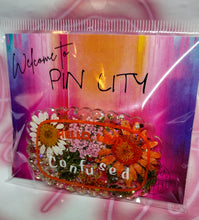 Load image into Gallery viewer, 'Hello, I Am' Resin Pins