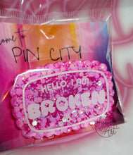 Load image into Gallery viewer, 'Hello, I Am' Resin Pins