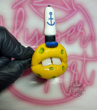 Load image into Gallery viewer, Sponge Mouth Krusty Pants Brooch