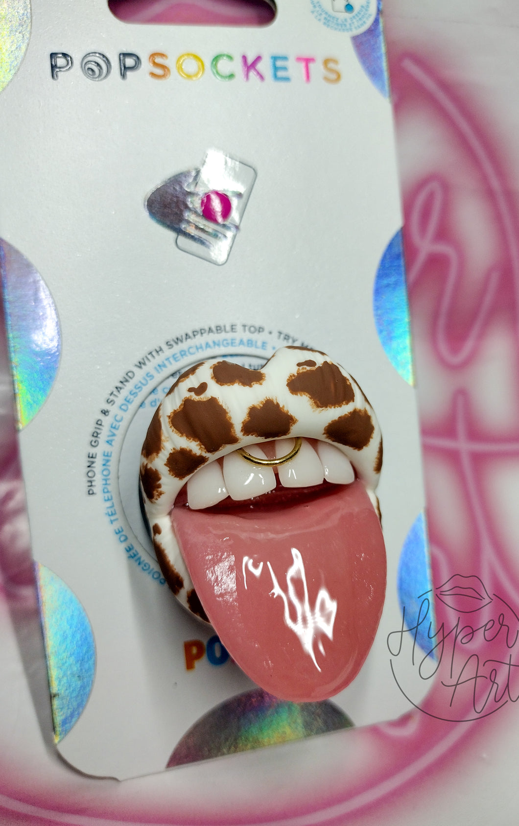 Cowhide Pride Popsocket