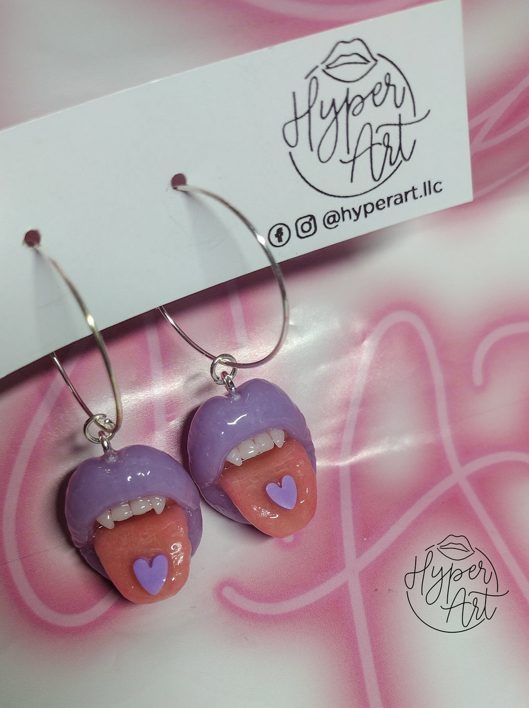 Purple People Eater Earrings