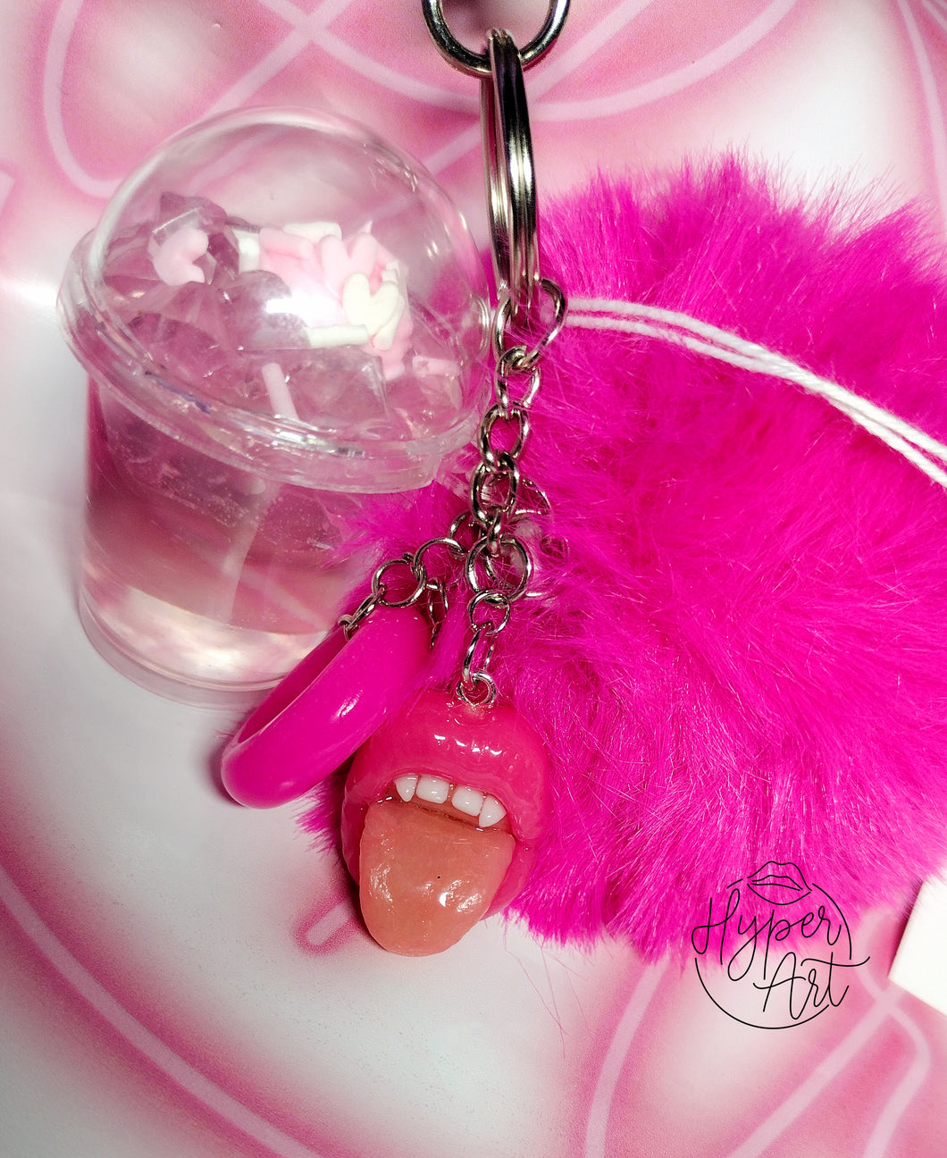 Barbies Smile Keychain