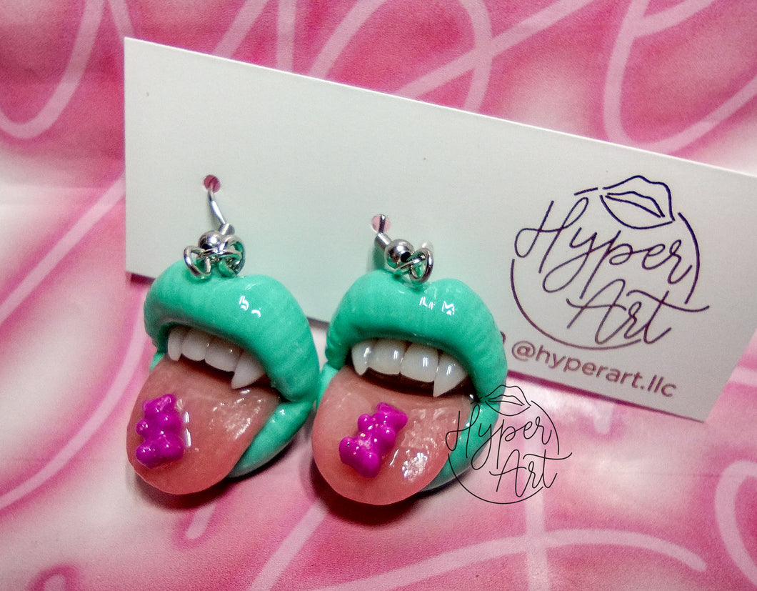 Moody Bear Earrings