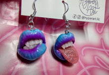 Load image into Gallery viewer, Boozy Lavender Earrings
