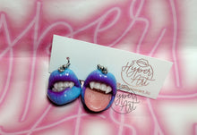 Load image into Gallery viewer, Boozy Lavender Earrings
