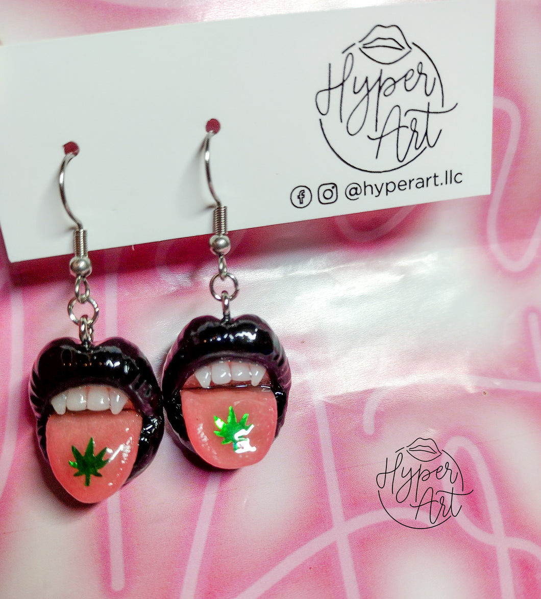 Midnight Toker Earrings