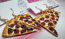 Load image into Gallery viewer, Pizza is Life Earrings
