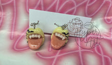 Load image into Gallery viewer, Nightlife Micro Mouth Earrings

