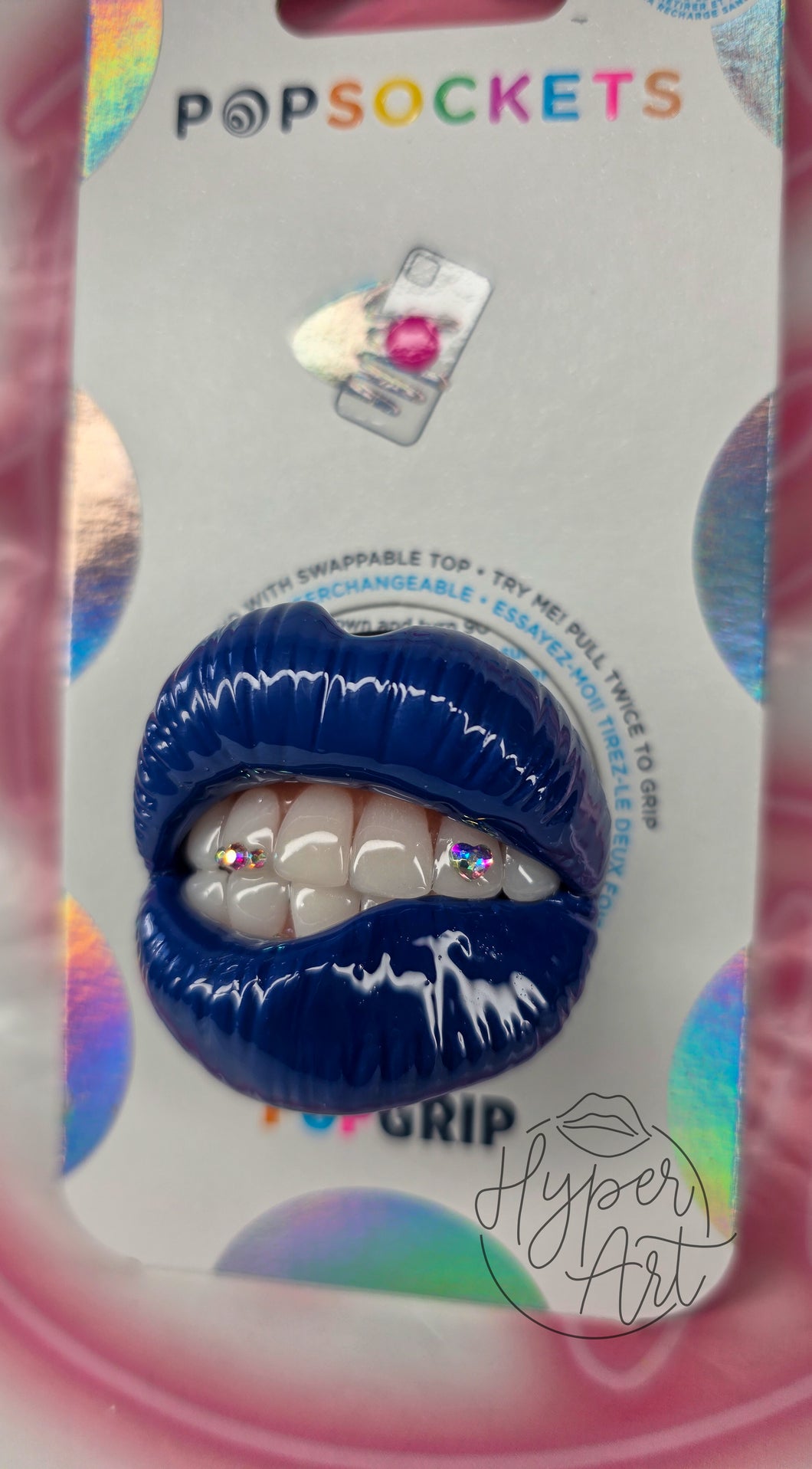 Blue Pressure Popsocket