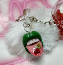 Load image into Gallery viewer, Christmas Cocktail Micro Mouth Keychain
