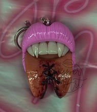 Load image into Gallery viewer, Tongue Tied Keychain
