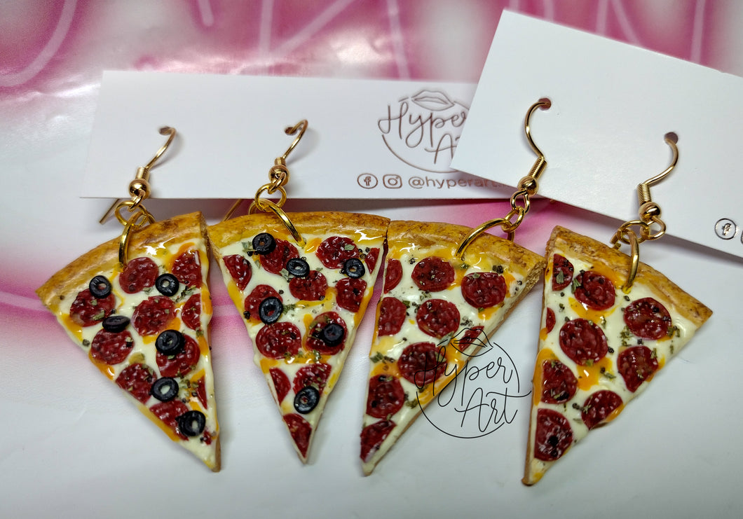 Pizza is Life Earrings