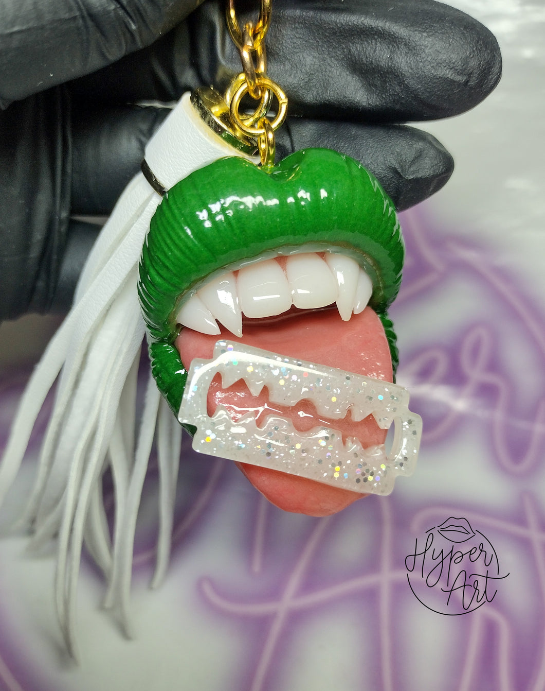 Sharp Tongue Keychain