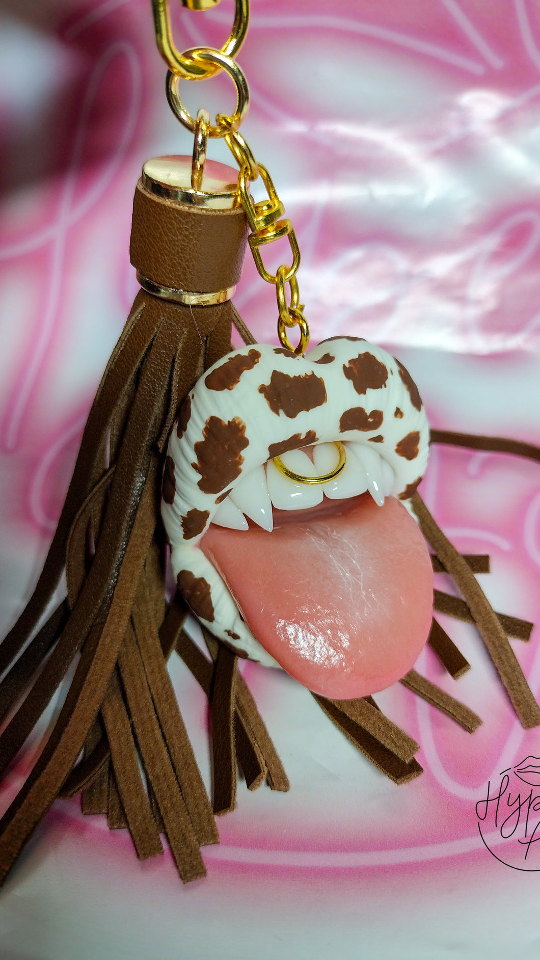 Miss Moo Keychain