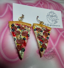 Load image into Gallery viewer, Pizza is Life Earrings
