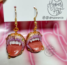 Load image into Gallery viewer, Purple Auros Earrings
