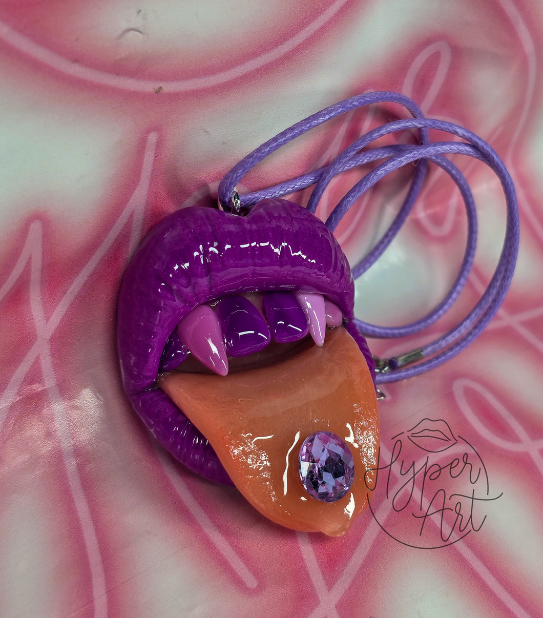 Amethyst Aura Necklace