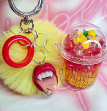 Load image into Gallery viewer, Juiced Micro Mouth Keychain
