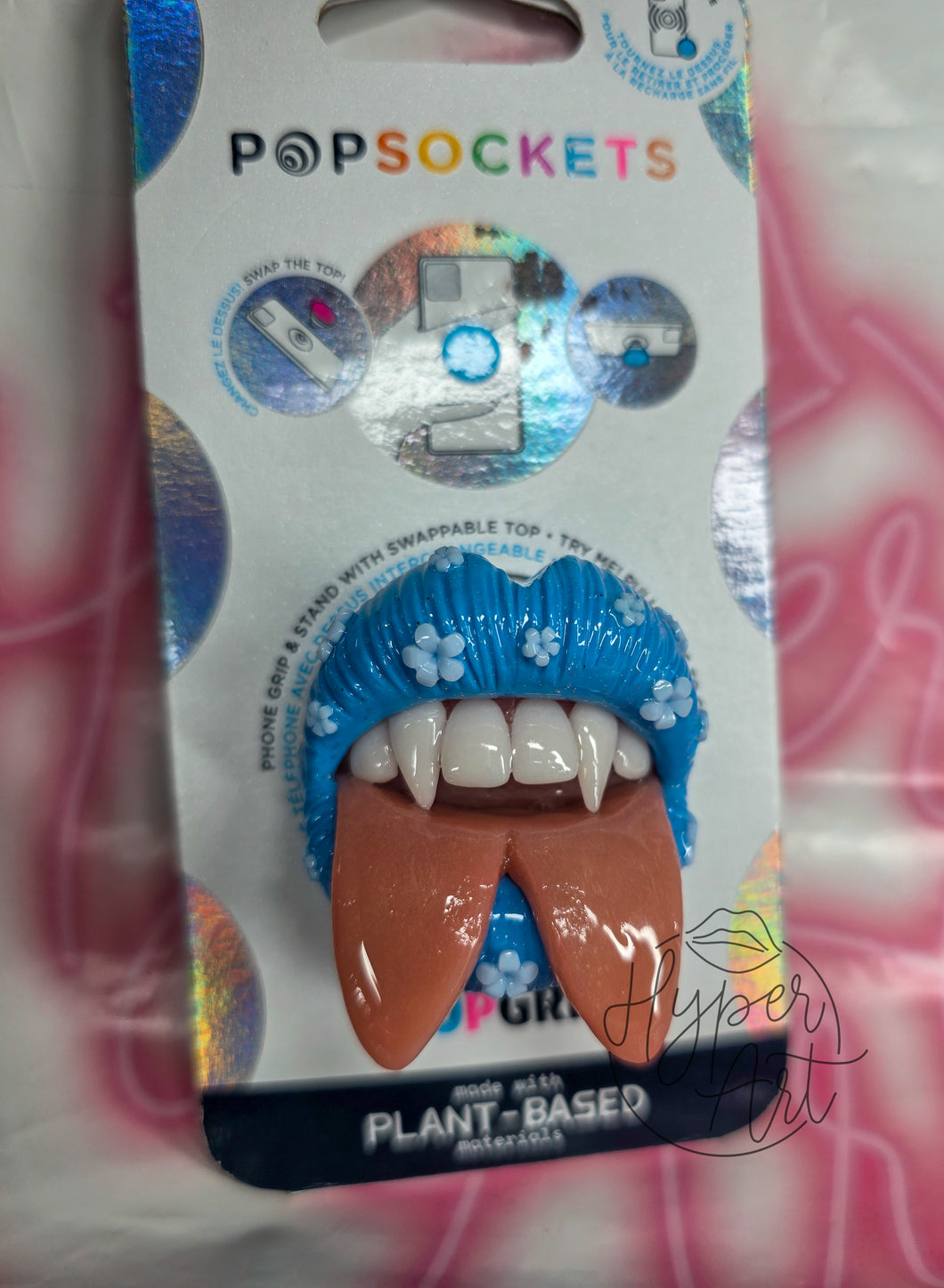 Blue Blossom Popsocket