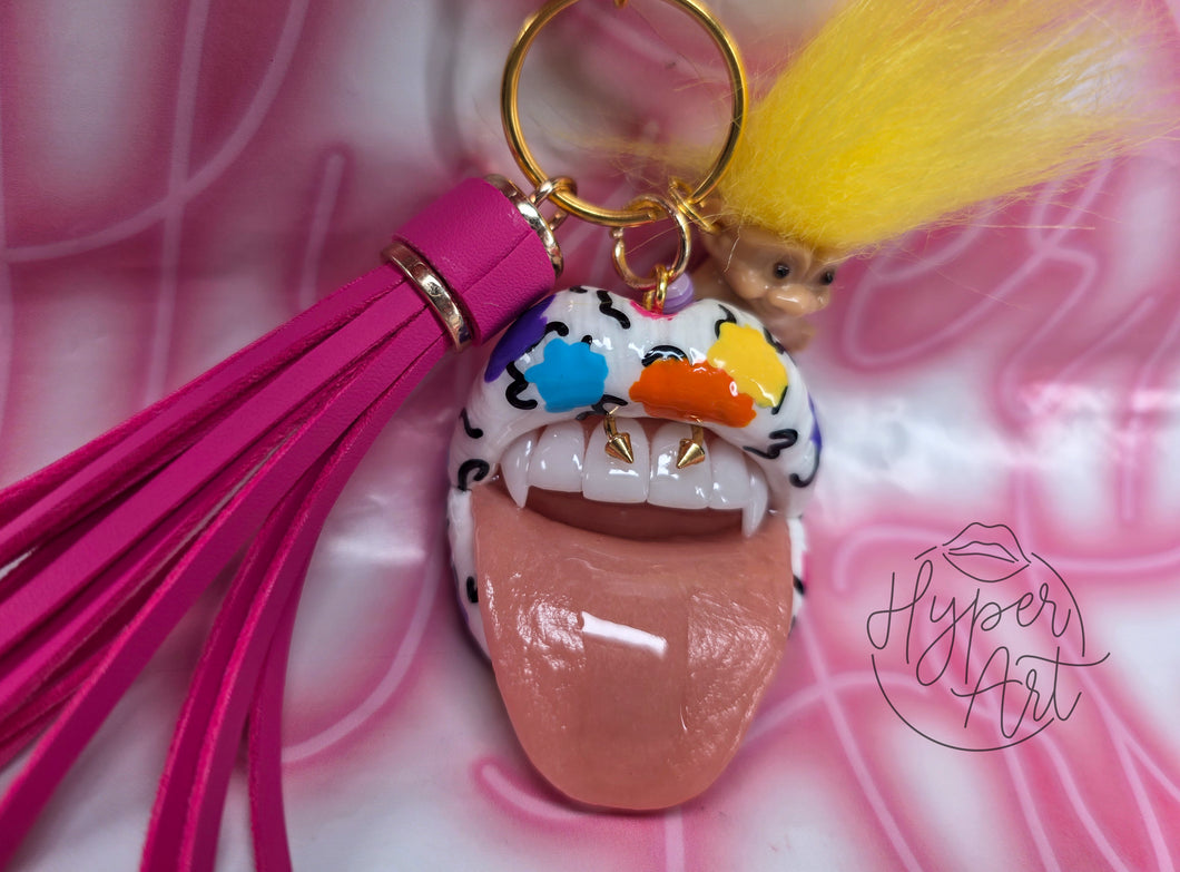 Trolled by the Bell Keychain
