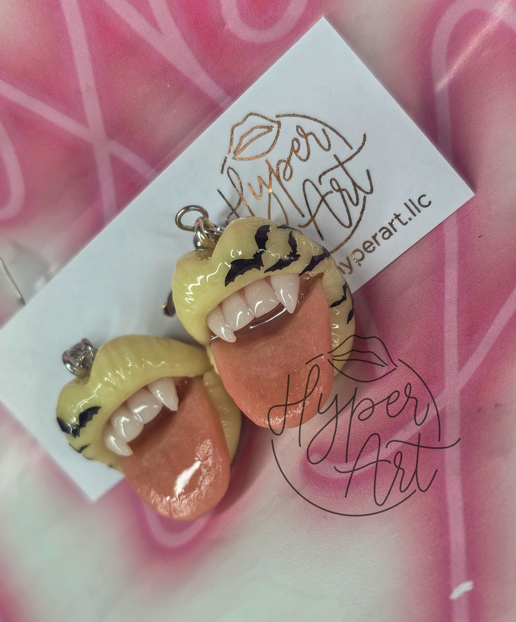 Nightlife Micro Mouth Earrings